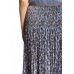 Betty Barclay - 9305 1697 Half lange rok blauw bruine luipaardprint.